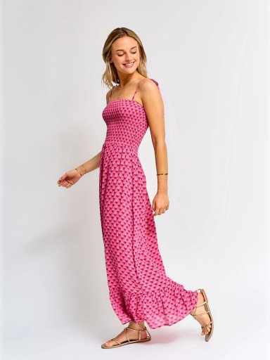 VESTIDO LARGO MUJER AERO FLOR - 2