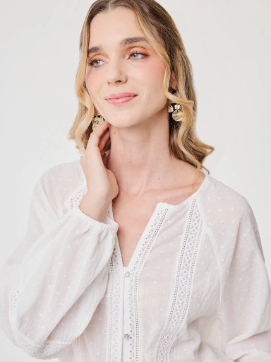 BLUSA MANGA LARGA MUJER TATIENNE - 4