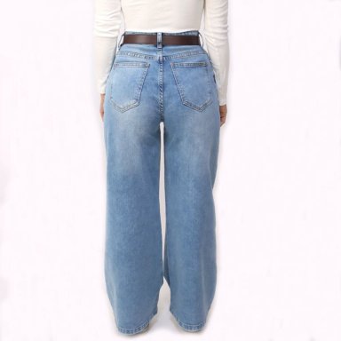 JEANS CULOTTE MUJER KAYRA POBLET COMFY - 3