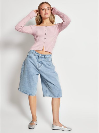 SWEATER MUJER INDEX BOTON - 4