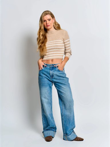 SWEATER MANGA LARGA MUJER INDEX DELETE - 4