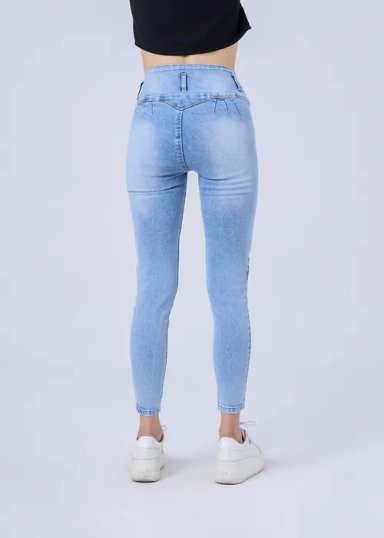 JEANS SKINNY MUJER ALEJANDRA BAIGORRIA JANET CORAZON - 2