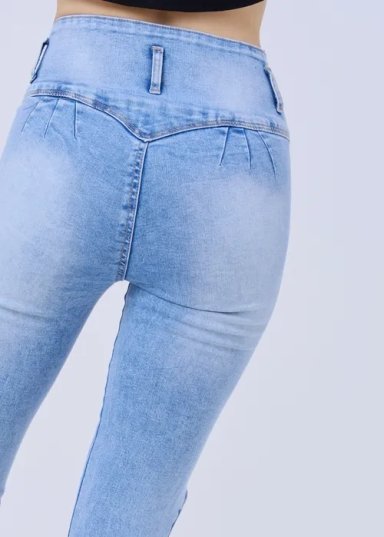 JEANS SKINNY MUJER ALEJANDRA BAIGORRIA JANET CORAZON - 4