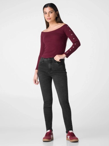 POLO MANGA LARGA MUJER QUEEZE CARMALY