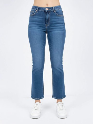 JEANS FLARE MUJER MAUI AND SONS 5N174  AZUL