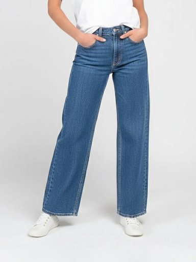 JEANS STRAIGHT MUJER MAUI AND SONS 5N176  AZUL