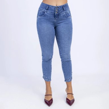 JEAN SKINNY MUJER SODA BLUES AMALI