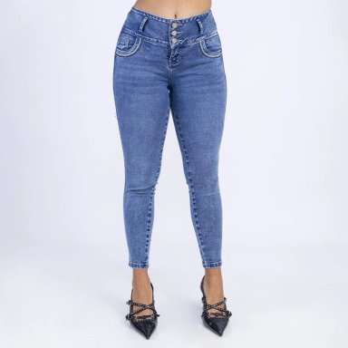 JEAN SKINNY MUJER SODA BLUES WHANDA