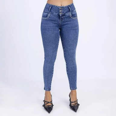 JEAN SKINNY MUJER SODA BLUES WHANDA