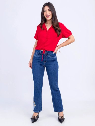 JEAN RECTO MUJER SODA BLUES DITROIT