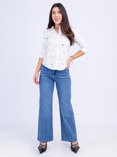 JEAN WIDELEG MUJER SODA BLUES SIRIA