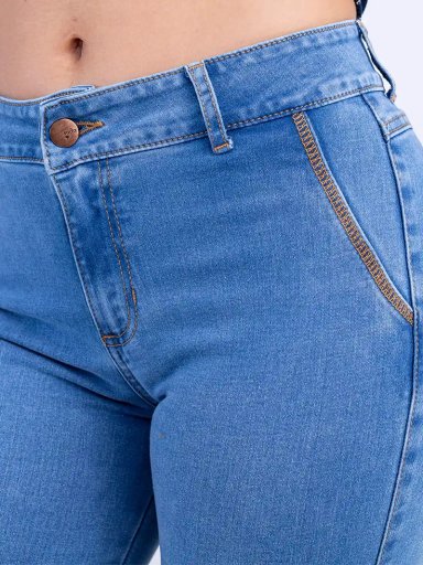 JEAN FLARE MUJER SODA BLUES XALIZA - 4
