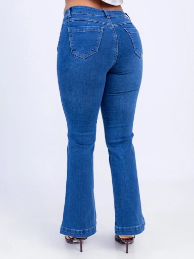 JEAN FLARE MUJER SODA BLUES XALIZA - 4
