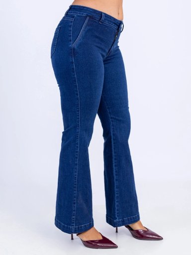 JEAN FLARE MUJER SODA BLUES XALIZA - 3