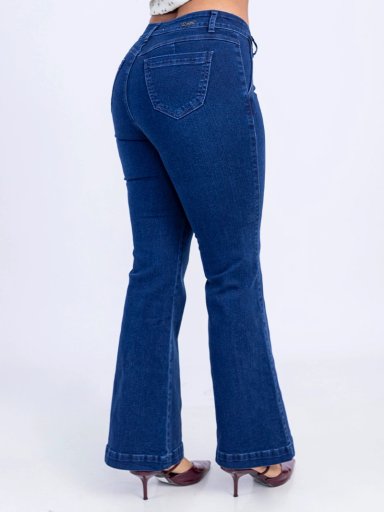 JEAN FLARE MUJER SODA BLUES XALIZA - 4