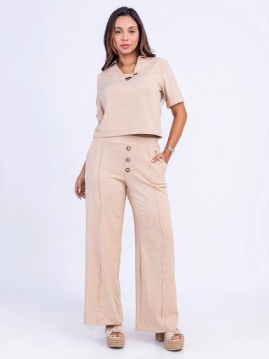 PANTALÓN PALAZZO MUJER SODA BLUES NITA