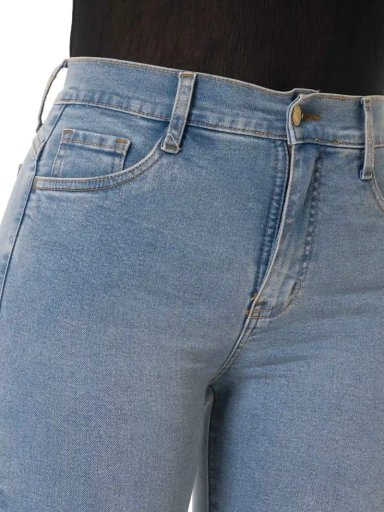 JEAN SKINNY MUJER PIONIER NURY CELESTE CLARO - 5