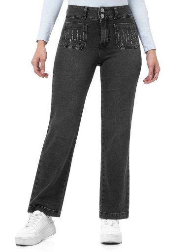 JEAN WIDE LEG MUJER PIONIER AMABES - 2