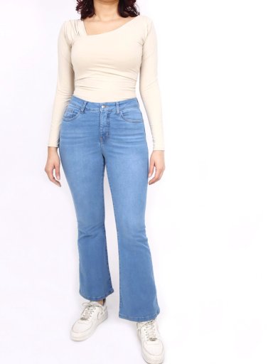 JEAN REGULAR MUJER KAYRA POBLET PERFECT FIT SKYNNY TM BOOT CUT DENIM - 1