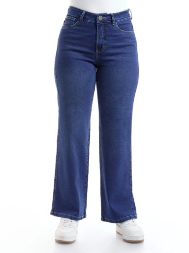 JEANS ALGODÓN WIDELEG MUJER METAL JEANS - 2