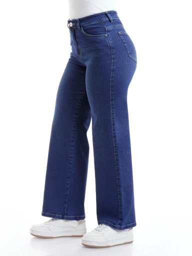 JEANS ALGODÓN WIDELEG MUJER METAL JEANS - 3