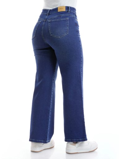 JEANS ALGODÓN WIDELEG MUJER METAL JEANS - 5