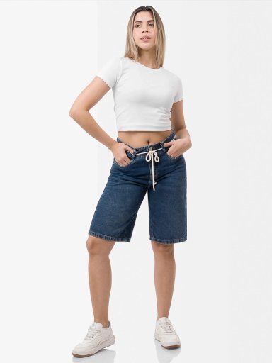SHORT SUELTO MUJER GOCCOS ZAMARI - 1