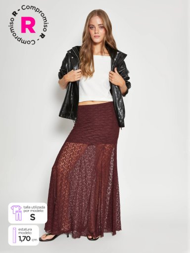 FALDA LARGA MUJER INDEX CELACE - 2