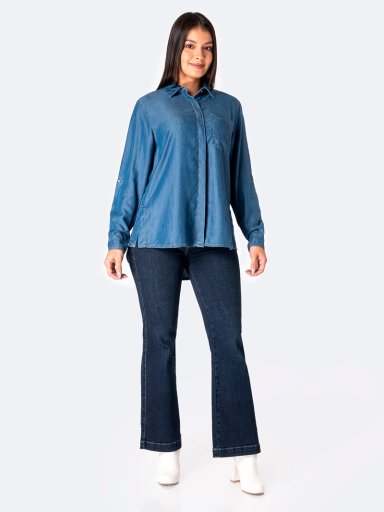 BLUSA MANGA LARGA MUJER PIONIER KHELEYA