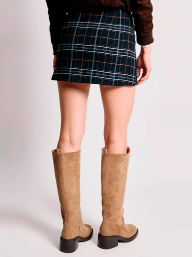 FALDA CORTA MUJER INDEX CHECK - 4
