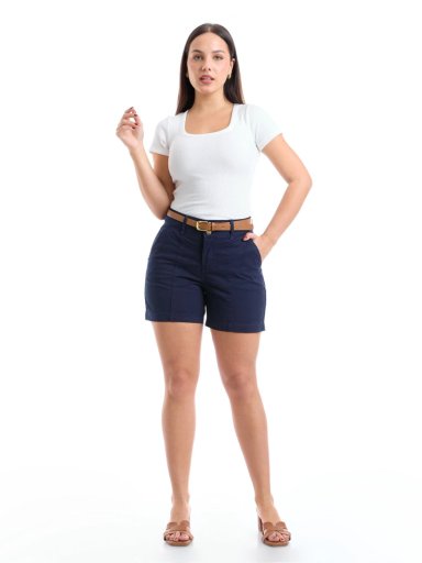 BERMUDA ALGODÓN MUJER METAL JEANS DRILL TRINIDAD - 1