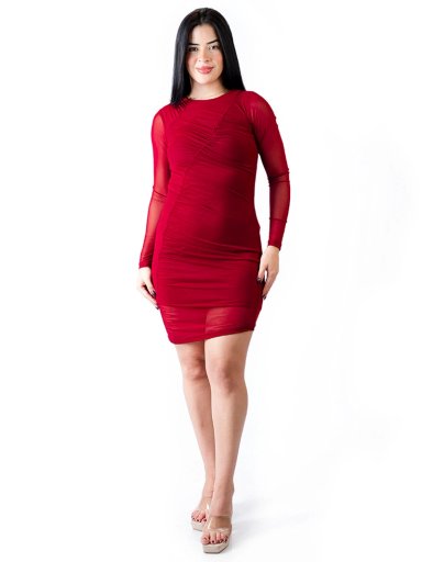 VESTIDO CORTO MUJER BLACKOUT JZO-3469 M25 