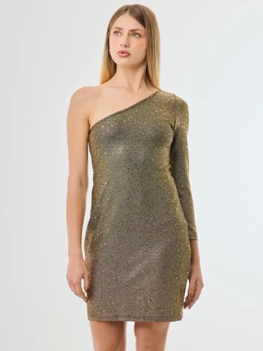 VESTIDO CORTO MUJER BLACKOUT KHX-5813 