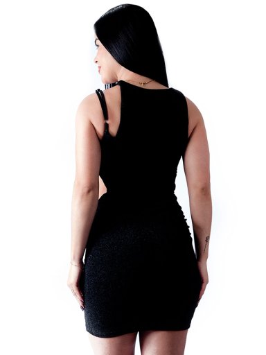 VESTIDO CORTO MUJER BLACKOUT KZO-6145 M25 - 4