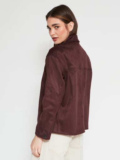 CASACA MUJER INDEX CORTA SUEDE - 2