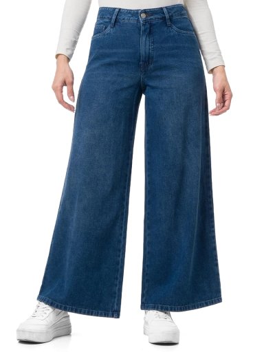JEAN WIDE LEG MUJER PIONIER JASU - 2