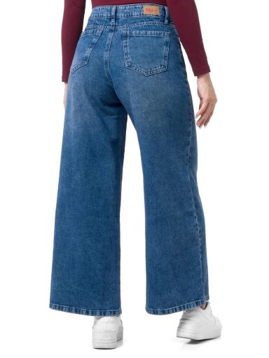 JEAN WIDE LEG MUJER PIONIER JASU - 4