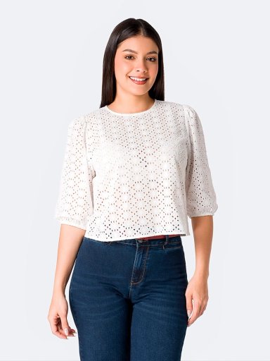BLUSA MANGA 3/4 MUJER PIONIER ESTEFANI - 2