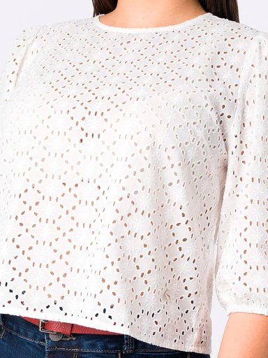 BLUSA MANGA 3/4 MUJER PIONIER ESTEFANI - 4