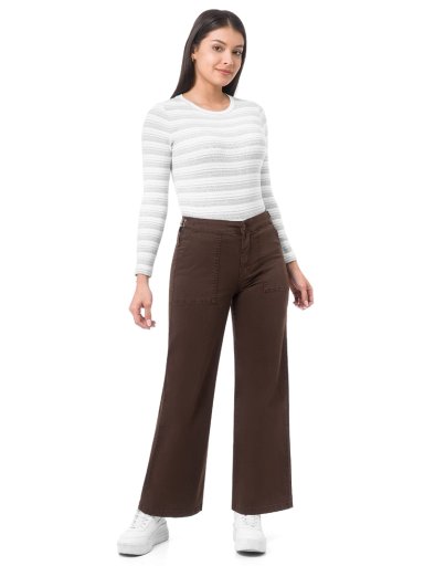 PANTALÓN WIDE LEG MUJER PIONIER CASIE