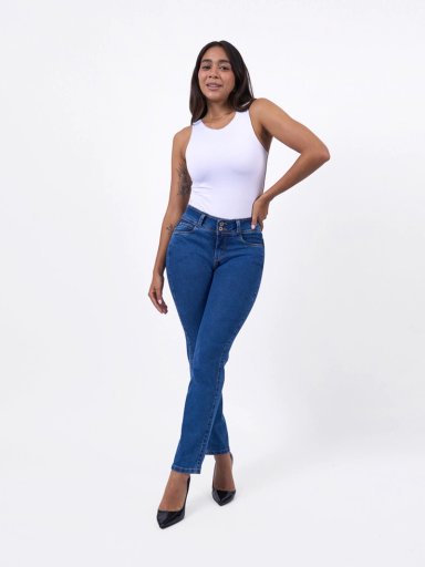 JEAN RECTO MUJER BRONCO DENISE - 1