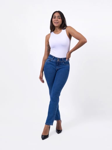 JEAN RECTO MUJER BRONCO DENISE - 1