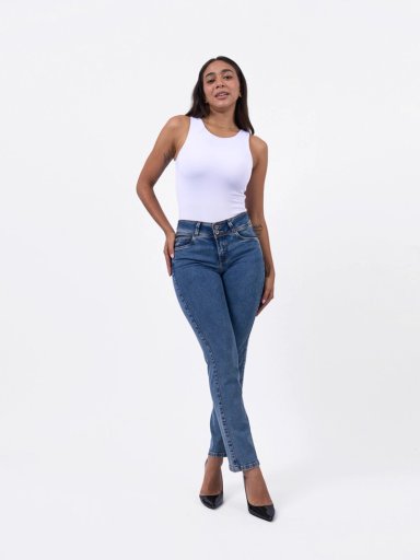 JEAN RECTO MUJER BRONCO DENISE - 1