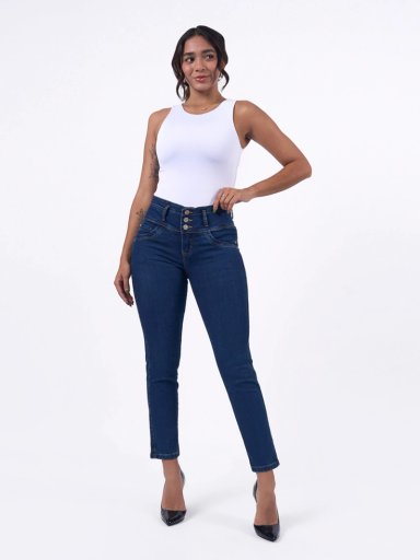 JEAN SLIM MUJER BRONCO MAKARENA