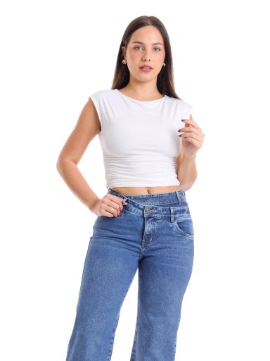 TOP MUJER METAL JEANS NICOL