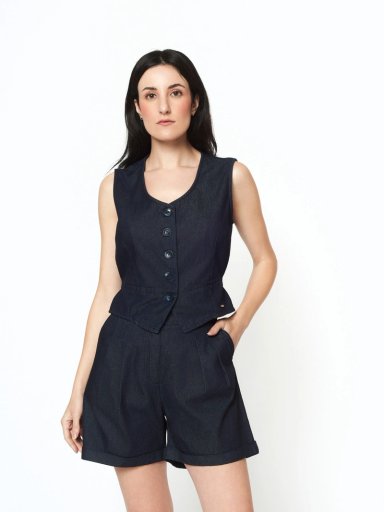 BLUSA MUJER MENTHA Y CHOCOLATE MORIAM