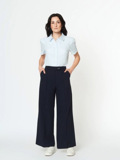 PANTALÓN WIDE LEG MUJER MENTHA & CHOCOLATE JAZMIN