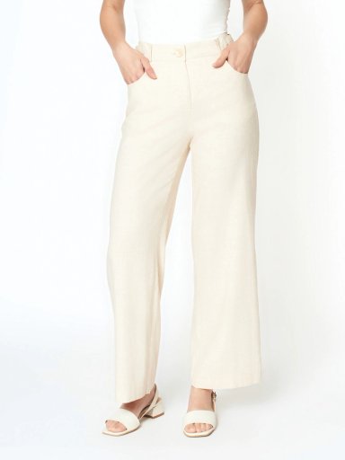 PANTALÓN FLARE MUJER MENTHA & CHOCOLATE LUCIEL