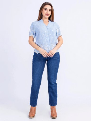 BLUSA MANGA CORTA MUJER SODA BLUES DANIAR
