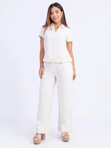 BLUSA MANGA CORTA MUJER SODA BLUES DANINA